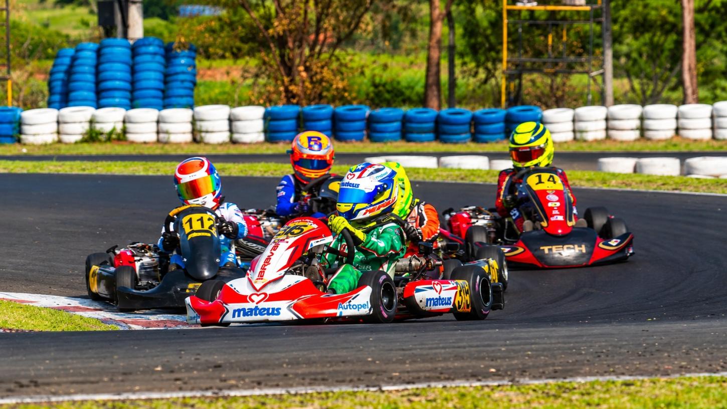 Maranhense Murilo Dominguez conquista título do Open do Brasileiro de Kart e sobe ao pódio duas vezes