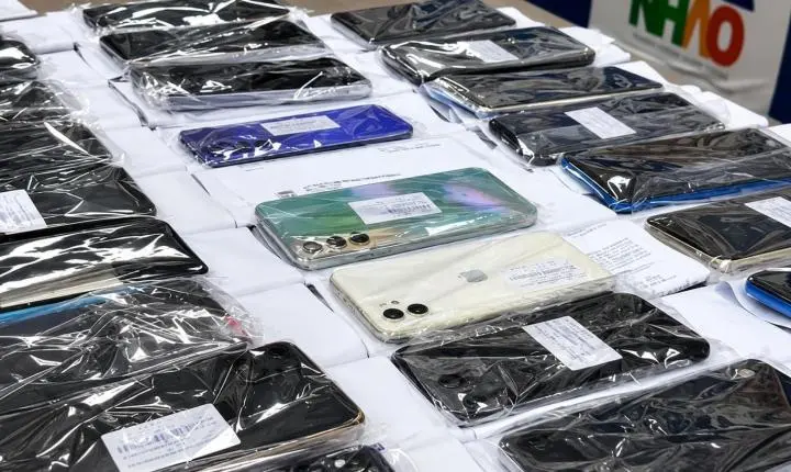 1.000 celulares recuperados pela polícia serão devolvidos aos proprietários na Grande São Luís
