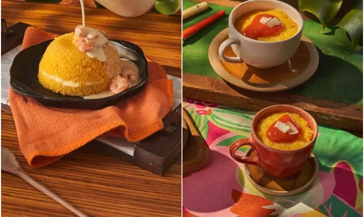 Aprenda a fazer Cuscuz com Camarão no Leite e Coco e Bolinho de Cuscuz de Micro-ondas