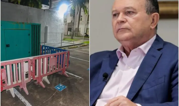 Brandão rebate acusações e mostra gerador na vaga citada por assassino confesso: 