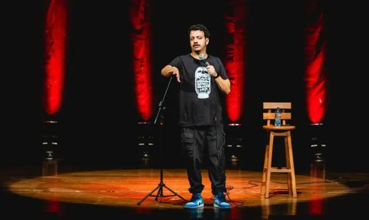 Comediante Rodrigo Marques tem apresentação dia 23 de janeiro no Teatro Ferreira Gullar