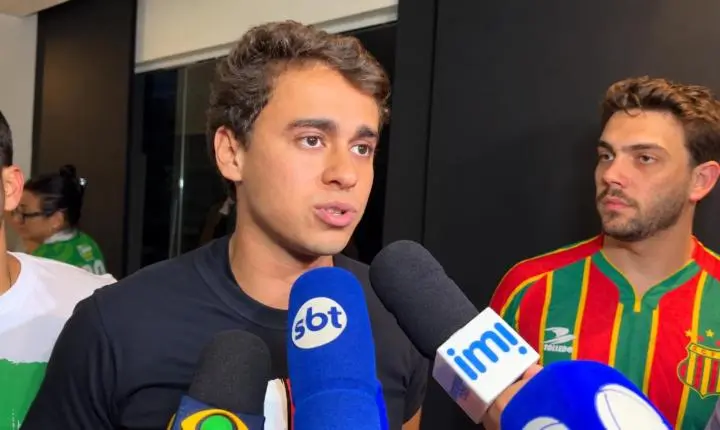 Em passagem por São Luís, Nikolas Ferreira critica Lula e espera que Flávio exponha falta de propostas do petista no debate da Globo