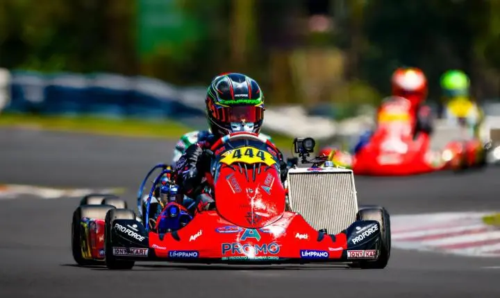 Gael Rampazzo termina em 4º na OKN Júnior e mira Brasileiro de Kart
