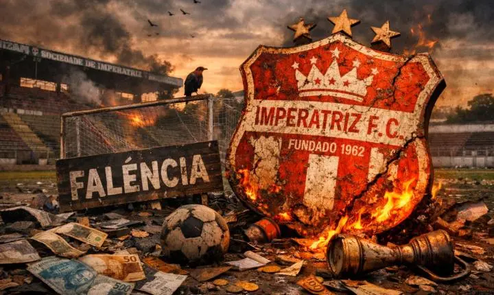 Imperatriz é um time que saiu da glória de campeão para um clube falido