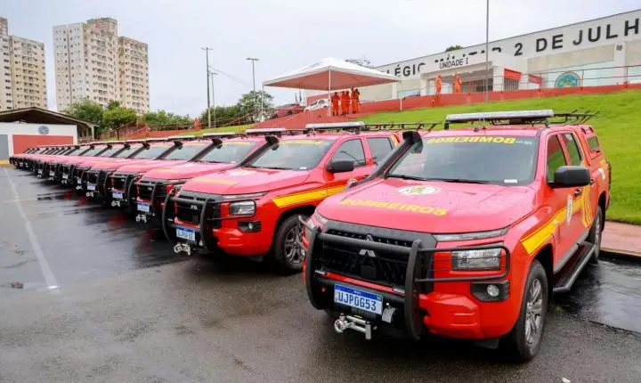 Imperatriz fica fora de nova distribuição de viaturas e ambulâncias do Corpo de Bombeiros