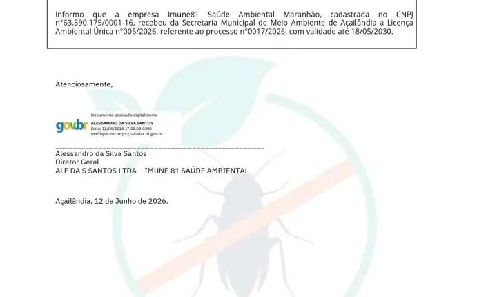 LICENÇA AMBIENTAL - IMUNI81