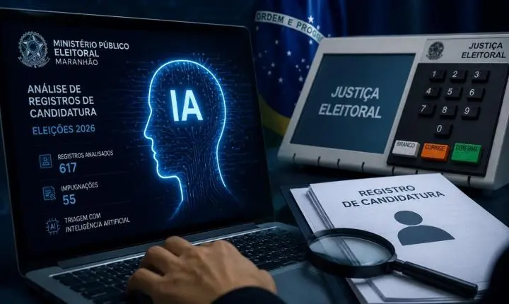 Ministério Público Eleitoral usou Inteligência Artificial para identificar candidatos inelegíveis no Maranhão