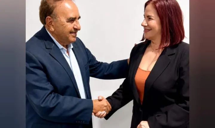 Miriam Reis assume Casa Civil no lugar de Madeira e ele a parabeniza após anúncio