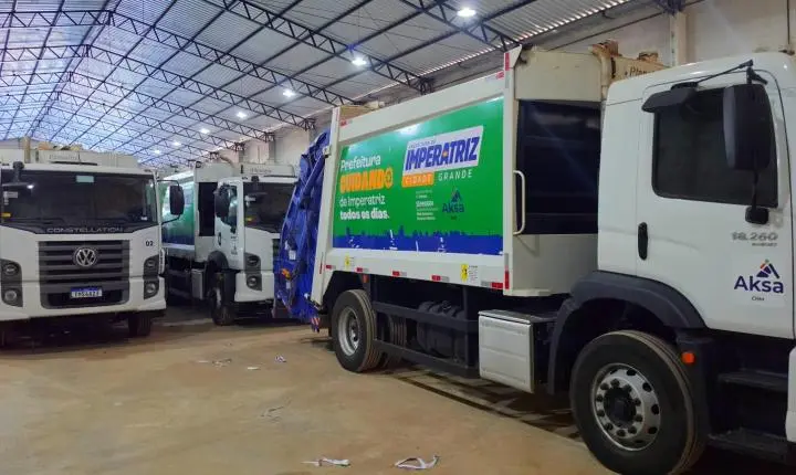 Nova empresa de limpeza urbana inicia operação em Imperatriz nesta segunda-feira (18)