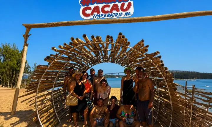 Prefeitura abre oficialmente a temporada de veraneio da Praia do Cacau nesta quinta (30)
