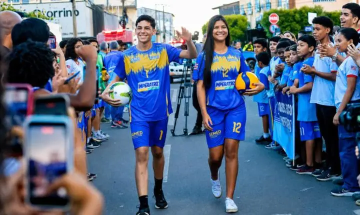 Prefeitura de Imperatriz inicia entrega de 5 mil uniformes para estudantes dos Jogos Escolares 2026